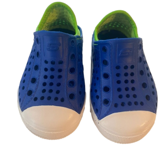 Skechers💧Boys' Foamies: Guzman Steps - Aqua Surge Sz 5 - Picture 3 of 5